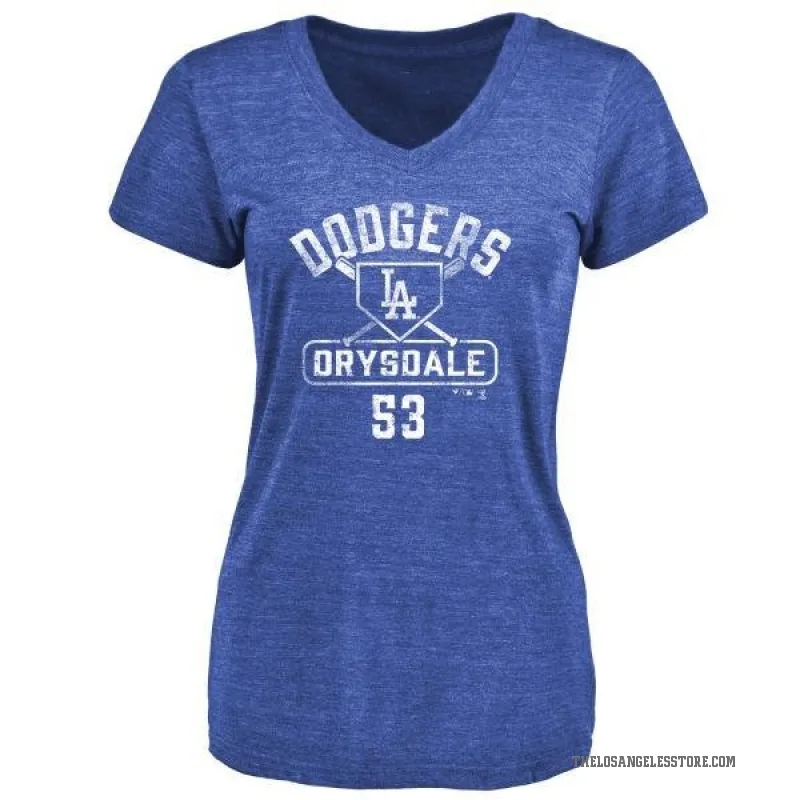 Women's Julio Urias Los Angeles Dodgers Backer Slim Fit T-Shirt